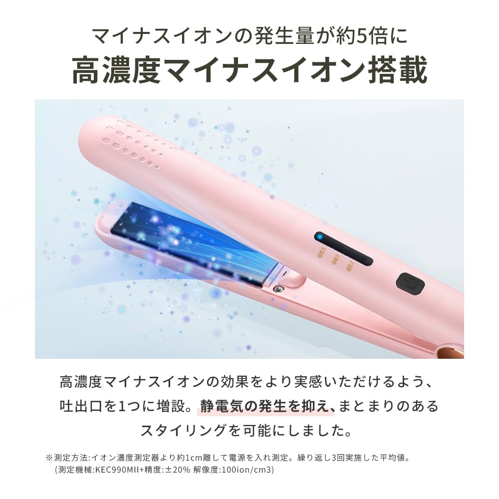 Amazon.co.jp: 【超軽量・立ち上げ25秒】 ヘアアイロン 2WAY