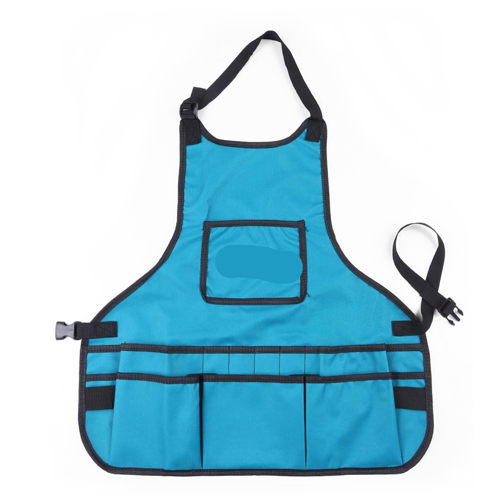 Delantal de Trabajo con Bolsillos Delantal for herramientas de jardinería lona impermeable, bolsa con bolsillos, tamaño ajustable for hombres y mujeres
