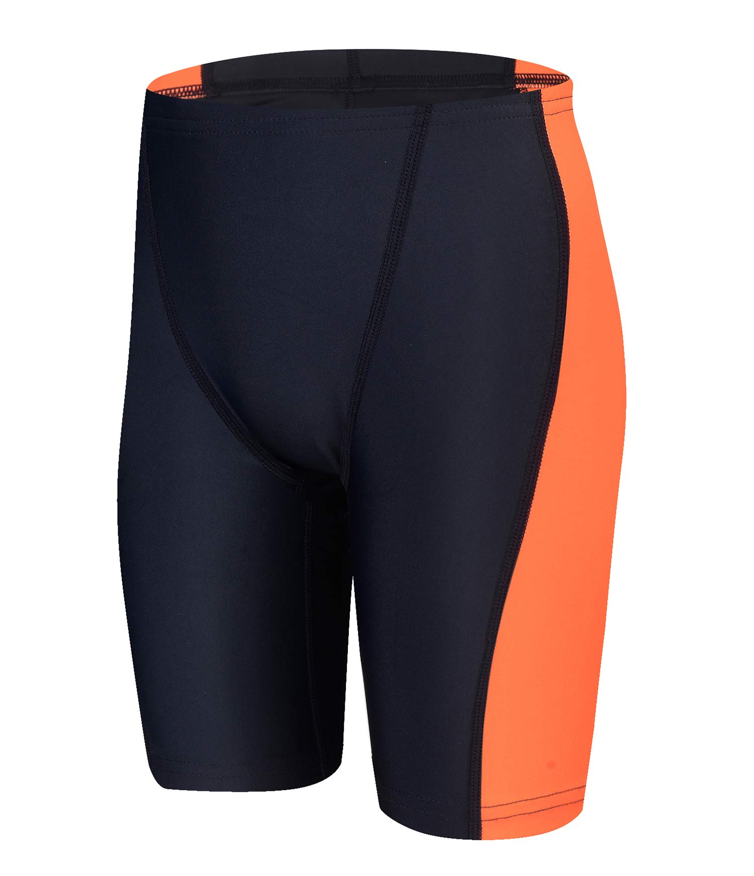 UbestyleUPF 50+ Young Boy's Athletic Swim Jammer Quick Dry Training Swim Shorts