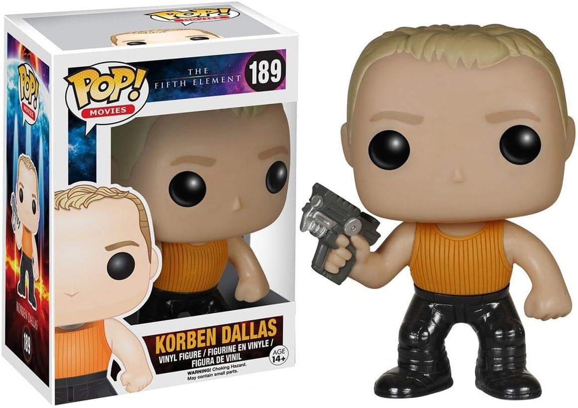 FunKo POP Movies: The Fifth Element - Korben Dallas Toy Figure