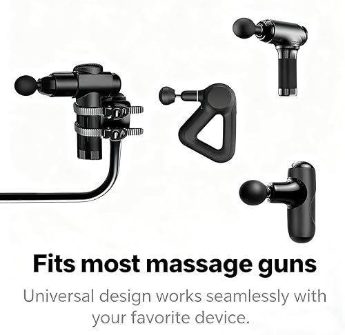 Miniatura 5 de Adjustable Massage Gun Holder with 32"-37" Length Range for Back, Neck, and Shoulders  Compatible with Most Massage Guns, Ergonomic Design for