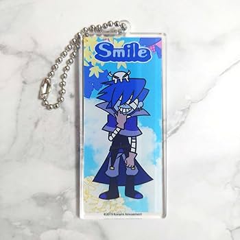 ポップンミュージック　カード　ポプカ　アクリルキーホルダー　セット　スマイル Amazon.co.jp: ポップンミュージック スマイル アクリルチャーム