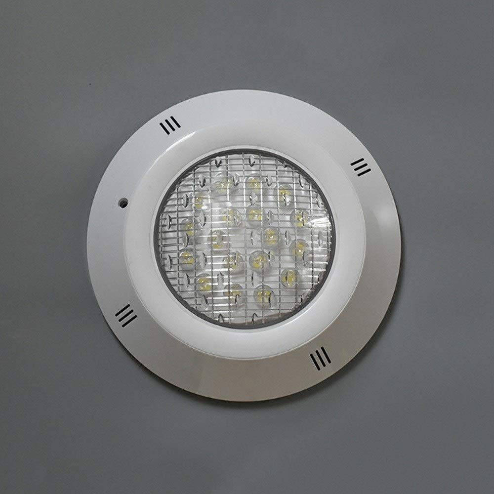 LED-Schwimmbadlicht ABS-Unterwasser-Tauch-IP68-Nachtlicht, Wandmontage, Landschaftslicht, 12 V AC, Fernbedienung, LED-Unterwasserscheinwerfer für Dekoration, Boot, Yacht, Steingarten, Brunnen, Teich
