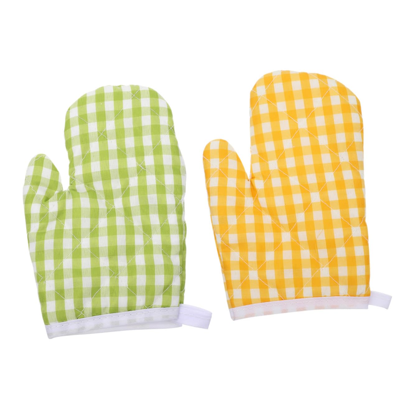Maniques Cuisine Four en Polyester, Résistantes la Chaleur, Lavables en Machine, Pack de 2 Cuisson Grill