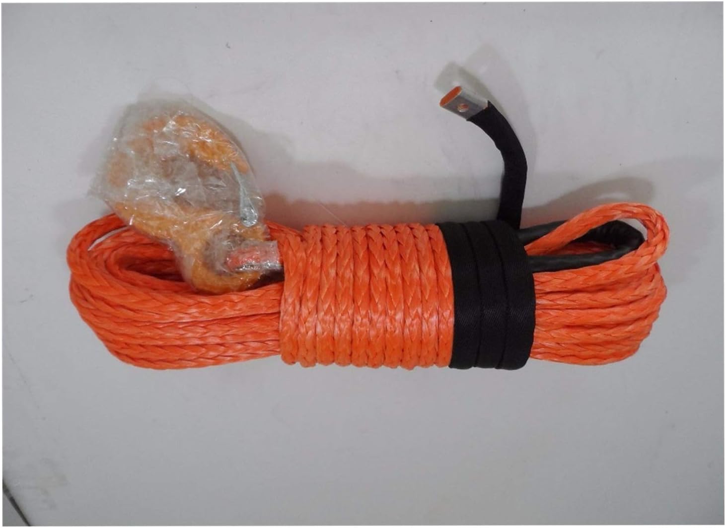 Synthetic Winch Line Cable Rope Orange 10mm*30m Synthetic