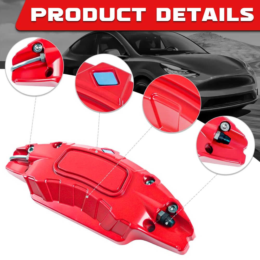 Amazon.com: MIKODA Caliper Covers for Tesla model Y 19