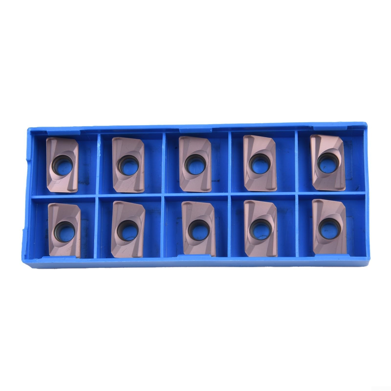 per APMT1604 APMT1135 Inserti di fresatura indicizzabili in carburo PDER M2 H2 VP15TF per utensili di lavorazione CNC Lavorazione del ghisa Confezione da 10 (APMT1604PDER-M2)