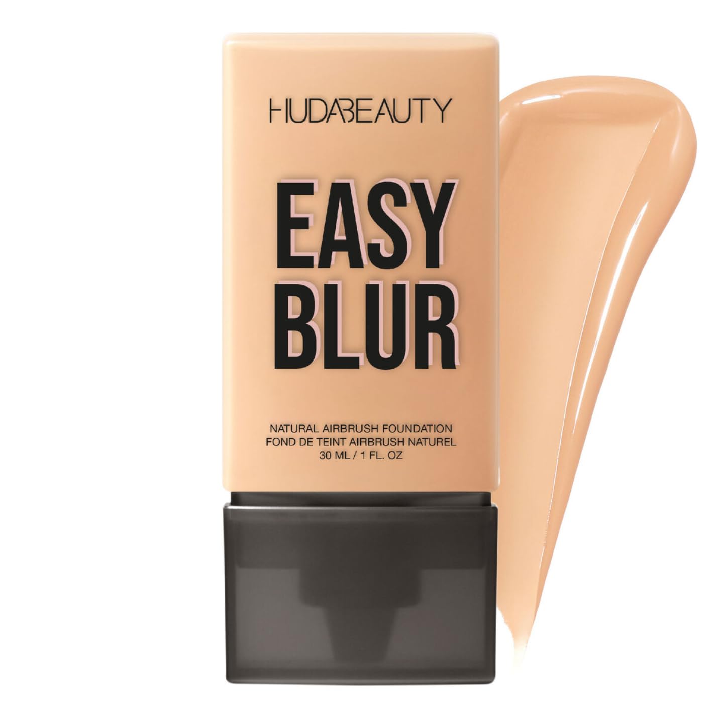 Huda Beauty Easy Blur Natural Airbrush Foundation, Cheesecake, 250 g, 30 ml