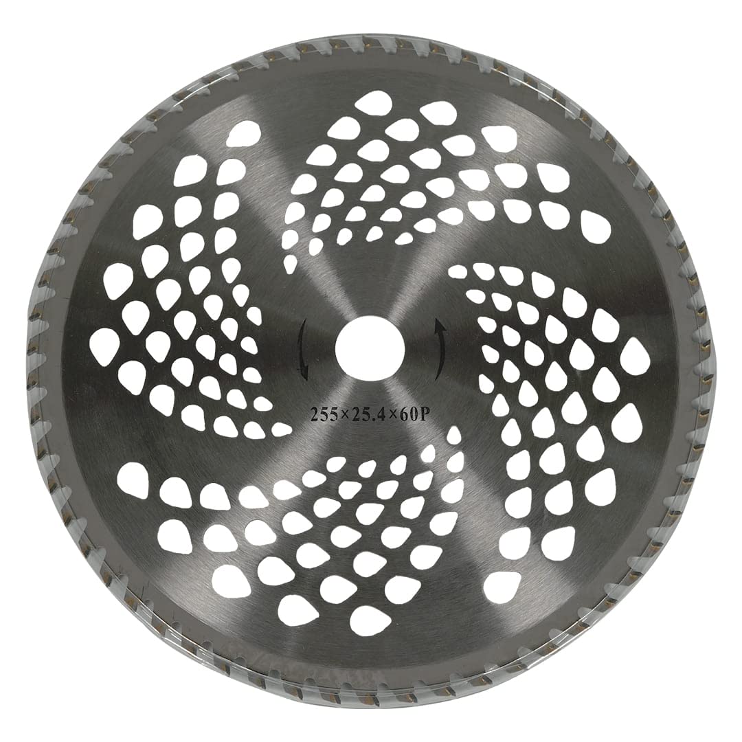 80 Teeth TCT Blade for Brush Cutter/Crop Cutter Attachment/Heavy Duty Blade/Suitable for All Types of Brush Cutters