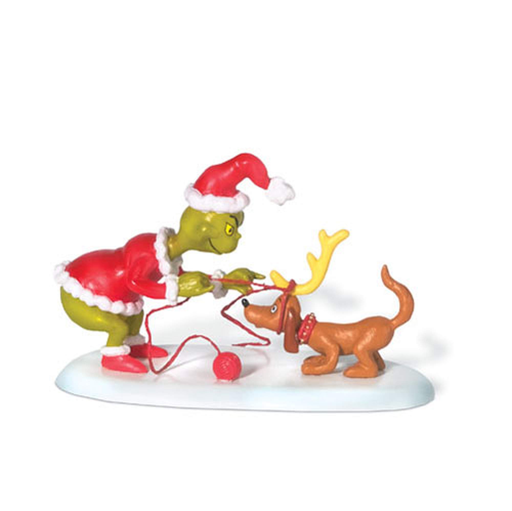 Grinch and Max figurine cadeau idéal Department 56 passionnés Noël