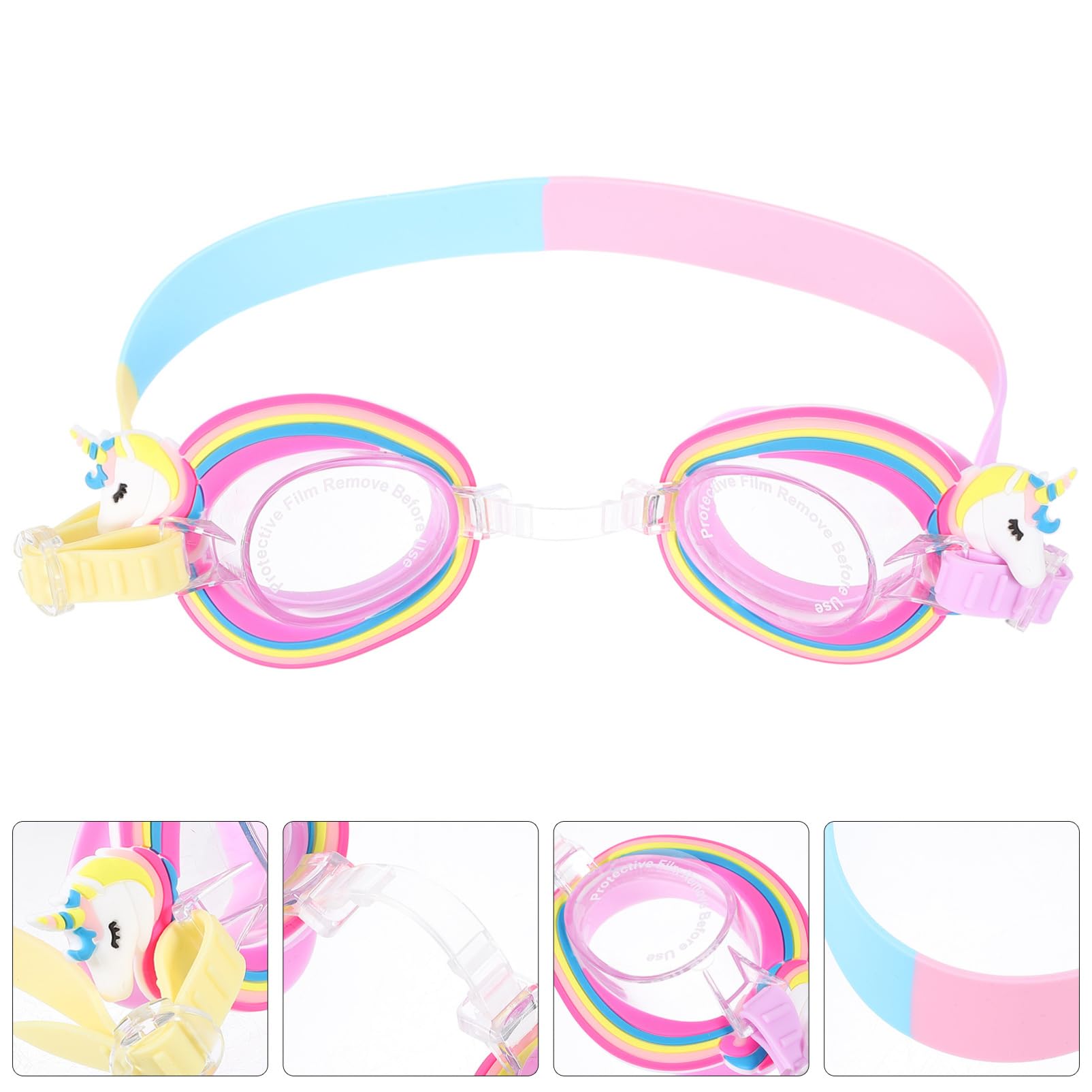 POPETPOP Okulary Pływackie Dla Dzieci Okulary Pływackie Dla Dzieci Piękne Okulary Pływackie Okulary Pływackie Dla Dzieci Okulary Przeciwmgielne Do Pływania Okulary Dla Dzieci Okulary