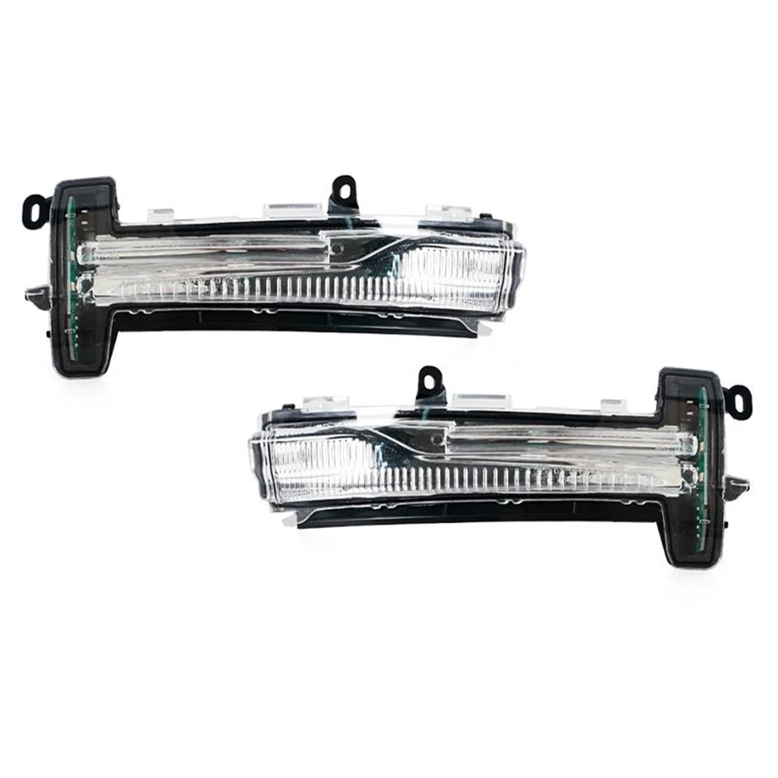 para Volvo XC60 2014-2017 Espejo Retrovisor LED para Coche Luz Intermitente Indicador Repetidor Accesorios 31371878 31371879 Indicador Retrovisor Espejo(Left Right)