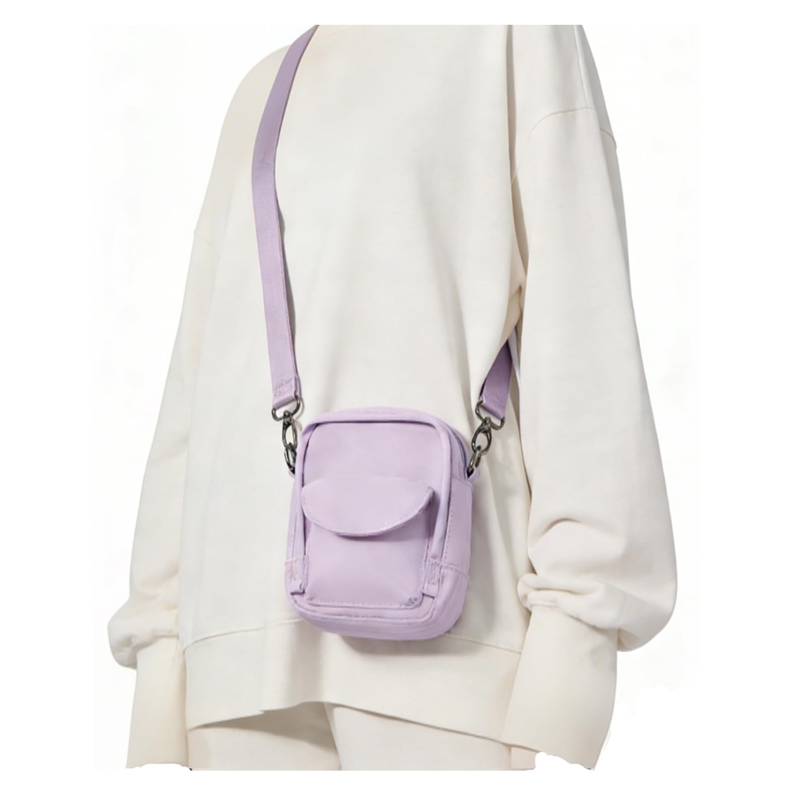 SEAFEW Mini Crossbody Bag Shoulder Bag for Men, Small Messenger Satchel Bag for Women