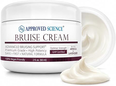 Approved Science Bruise Cream - Arnica and Lavender - Soothe and Fade Bruises - 2 Fl. Oz - Vegan