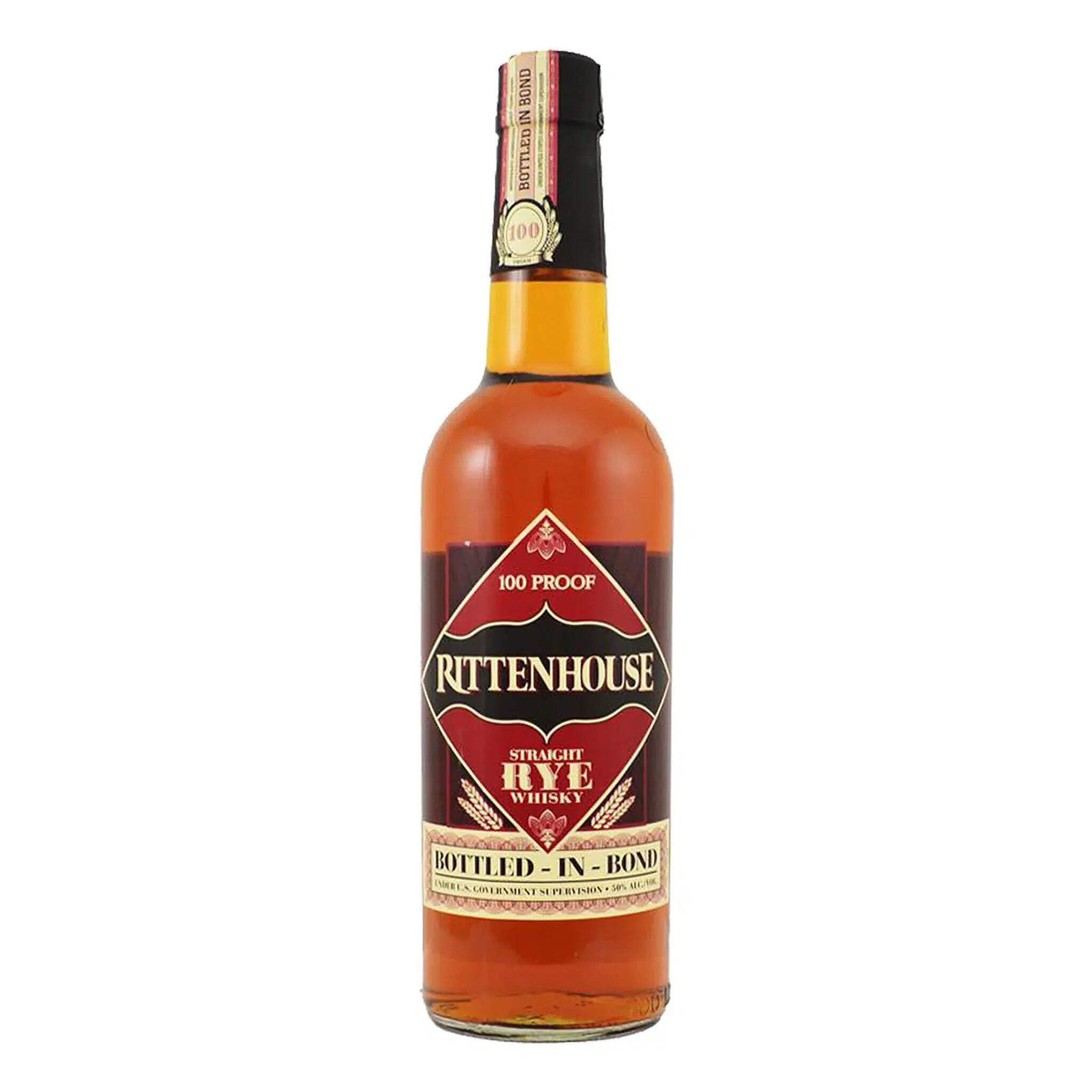 Rittenhouse Straight Rye Whisky 100 Proof Bottled-in-Bond (1 x 0,7 l)
