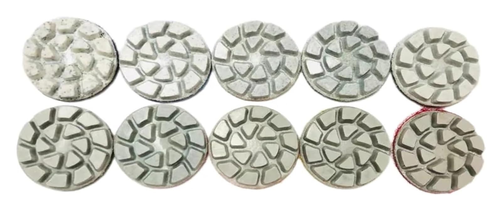 Mini tampons de polissage diamantés 25 mm, 40 pièces, for marbre, granit, pierres précieuses, disque ponçage fin en résine flexible, autocollant .0603