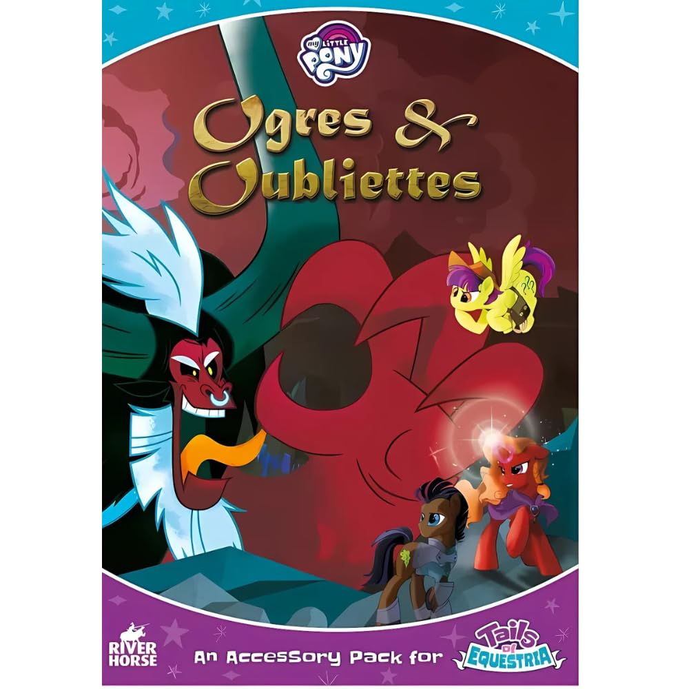 Pacchetto RPG Tails of Equestria: Sourcebook del film, Judge Not by The Cover, Haunting of Equestria, Gettoni di amicizia e Orchi e Oubliettes (5 articoli)
