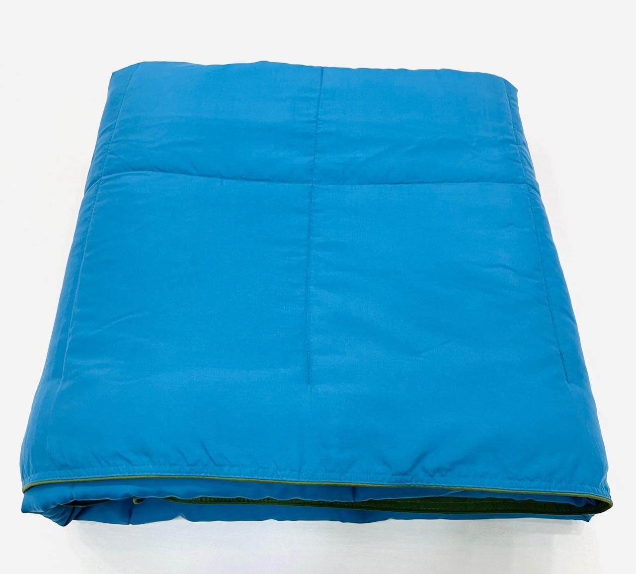 Bombay Dyeing Slumber Reversible Single Bed 100% Polyester Micro Quilted Nano Silicon Gel Fiber Comforter (150cm x 229cm) (Scuba)-image-2