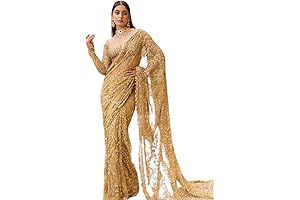 Airy Elegance: Enhance Your Wardrobe with Our Customizable Net Sarees