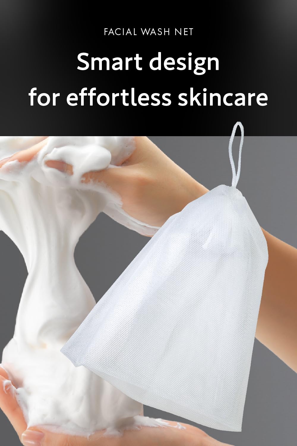 Amazon.com: Foaming Face Wash Net for Men – Japanese Skincare Tool