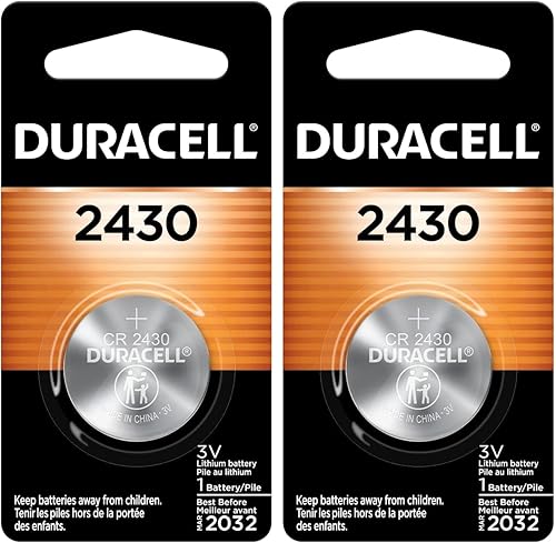 Vista 5 de Duracell Batería de litio 2430 de 3 V, 1 unidad, batería de moneda de litio para dispositivos médicos y de fitness, relojes y más, CR Lithium 3 Volt