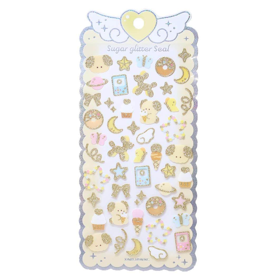Amazon.co.jp: カミオジャパン シール SUGAR GLITTER SEAL トゥインク