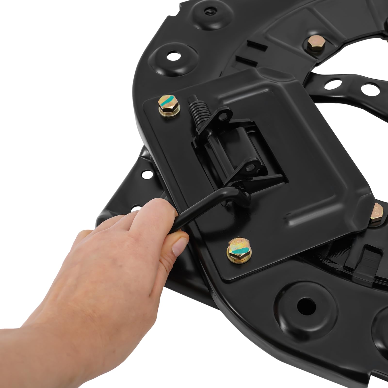Base girevole, base girevole, piastra in acciaio, girevole a 360 gradi, per camper, camper, barca, camion, autobus