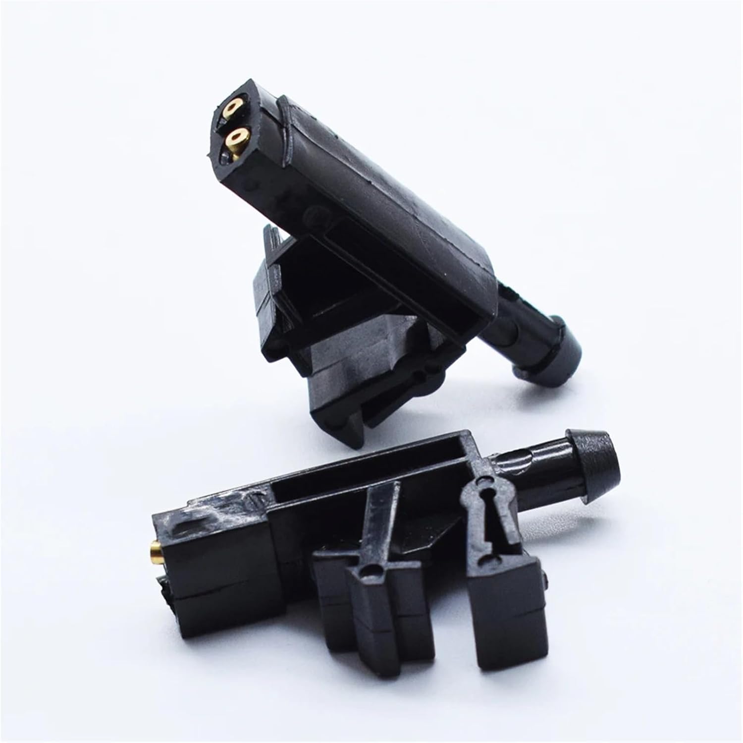 2X Front Windshield Wiper Washer Jet Nozzle Spray Compatible with Peugeot Partner 406 605 Compatible with Citroen Berlingo Xantia ZX 6438A0 643889