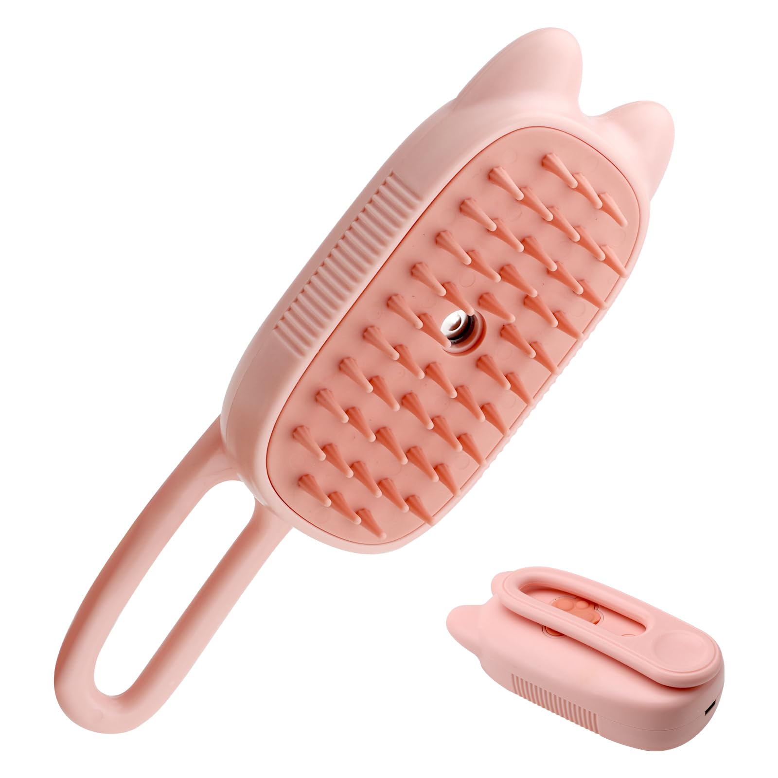 Cepillo para gatos con vapor Steamy Pet Brush Dog Cat Cat Gato Gato Cepillo de vapor con agua Cepillo de vapor para gatos Perro Masajeador Peine para gatos Peine para gatos Peine para gatos Peine para