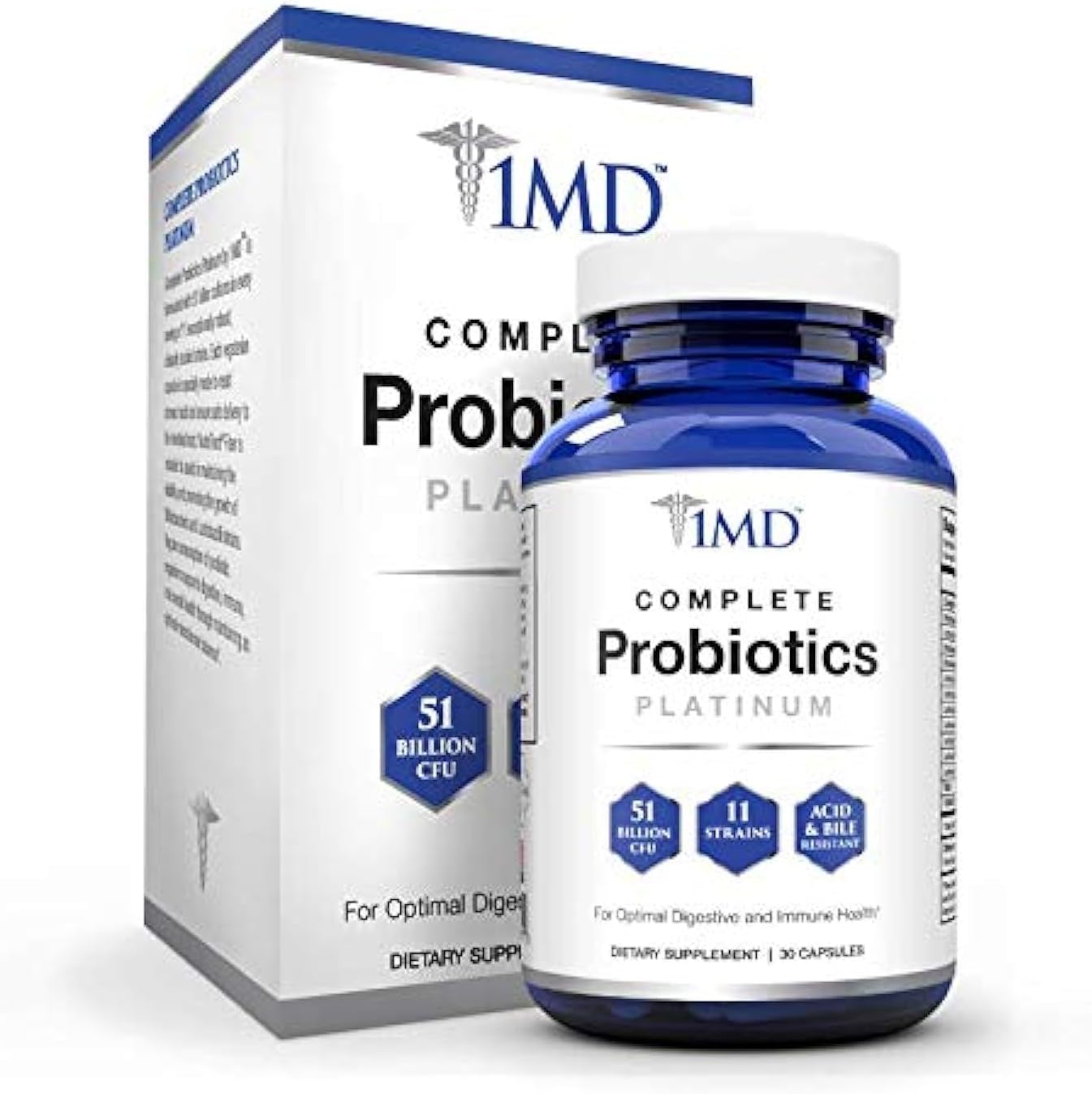1MD Complete Probiotics, 30 Capsules