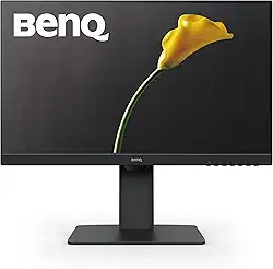 BenQ GW2785TC 68.6 cm 1080p, monitor IPS LED, USB-C, microfone com cancelamento de ruído para escritório em casa, modo de codificação para programadores, entrega de energia USB-C 60W