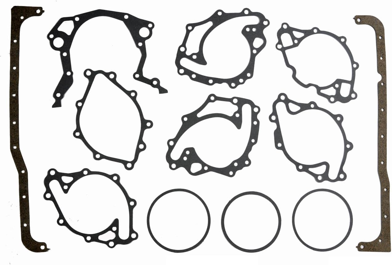 LowPricedAutoParts Full Gasket Set compatible with 63-83 Ford/Lincoln/Mercury 4.3L/260 4.7L/289 5.0L/302