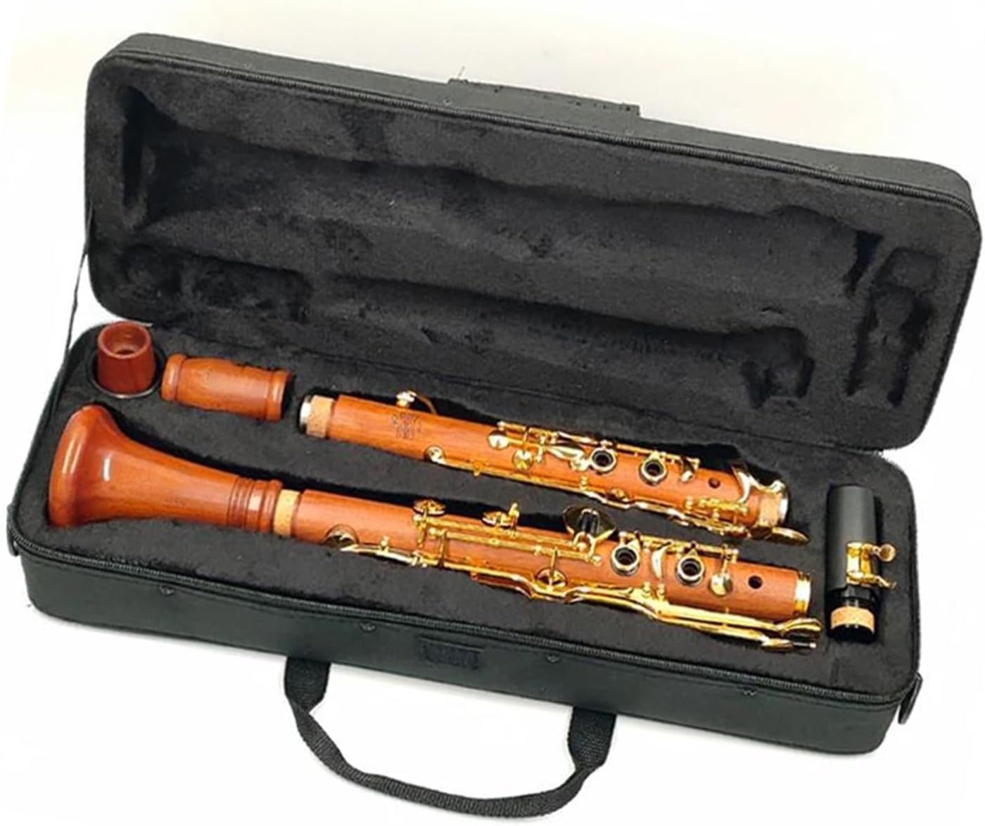18 Key G Clarinet Rosewood Gold Plated Clarinet Set