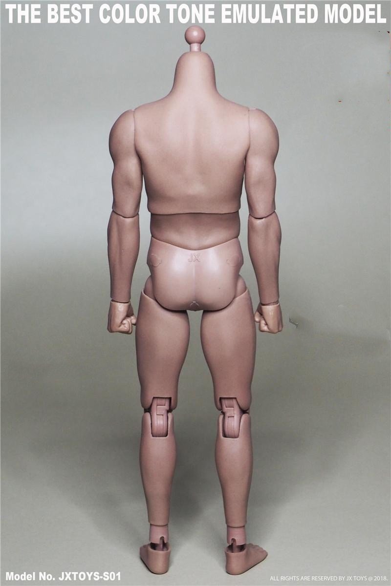 Amazon.co.jp: JXtoys 1/6スケール 男性 モデル 筋肉 素体 アジア人