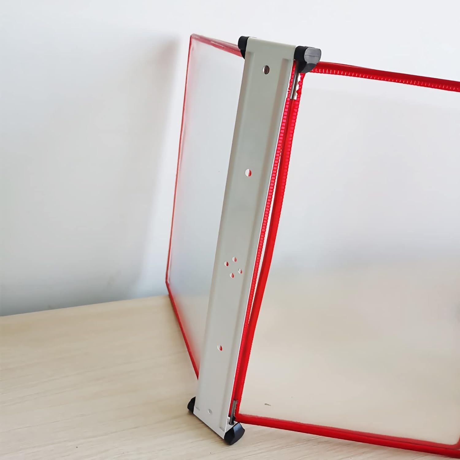 Sistema de Referencia de Pared, Soporte para rotafolios, Soporte magnético para Documentos tamaño Carta A4, archivador de Pared, 33 x 23 x 34 cm
