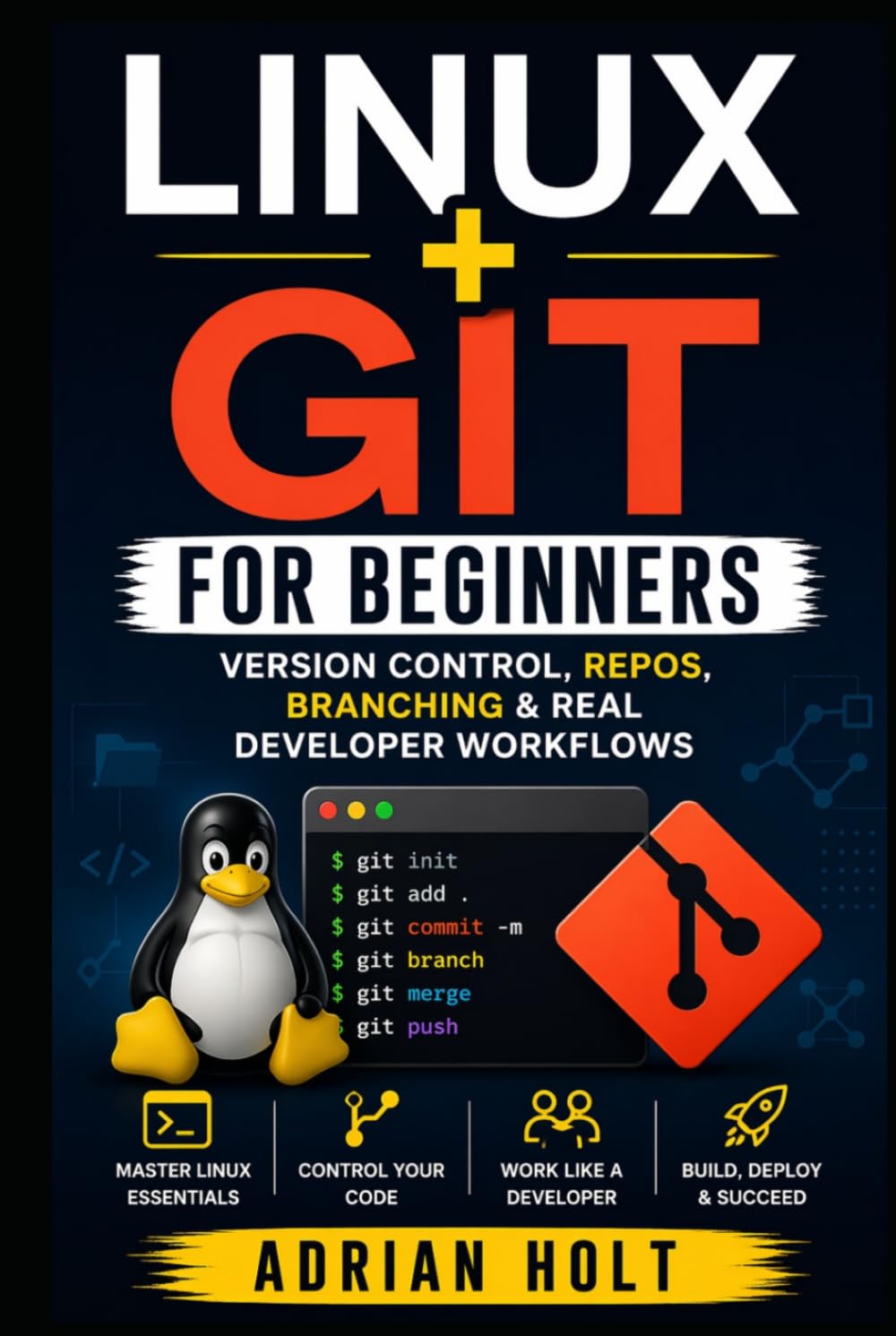 Linux + Git for Beginners: Version Control, Repos, Branching & Real Developer Workflows