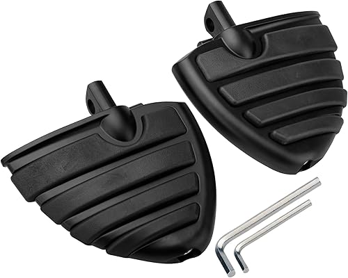 VG MOTO Estriberas ajustables para motocicleta, soporte para reposapies de pasajero, soporte masculino, compatible con Harley Touring Sportster
