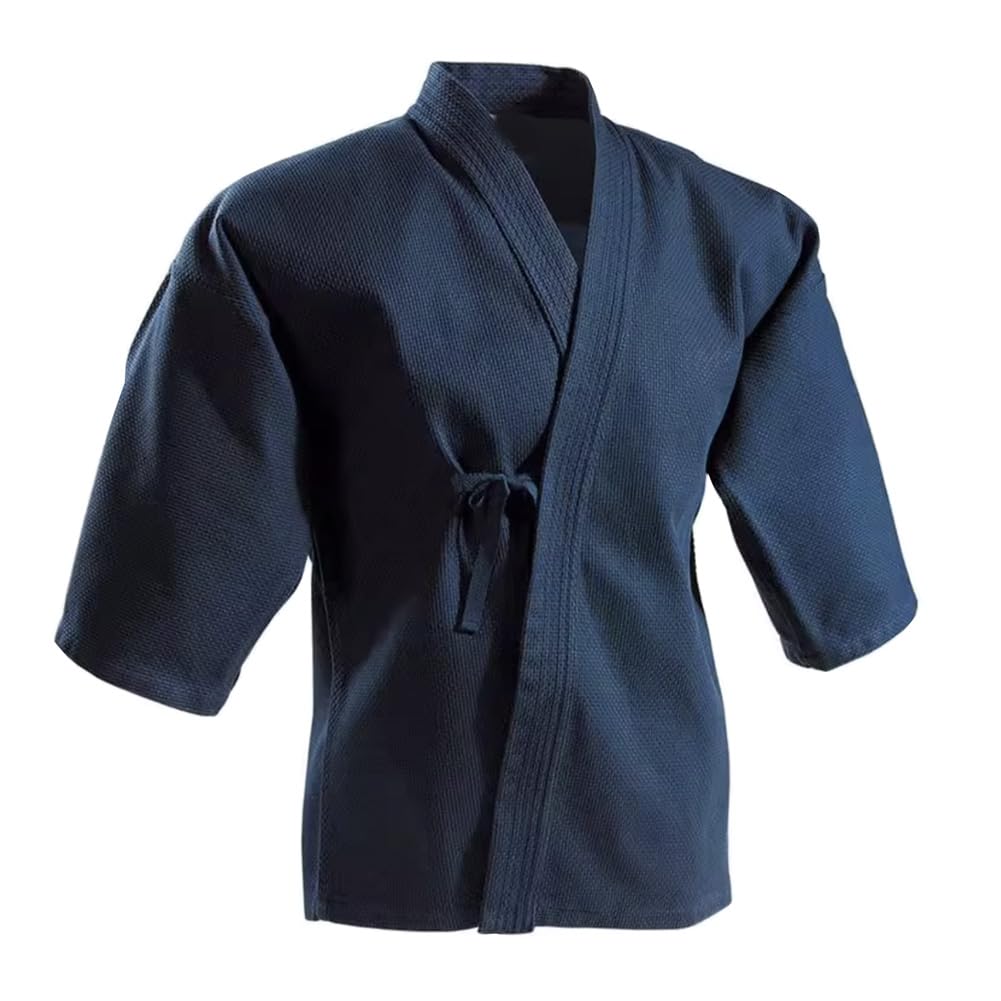 FANCYPUMPKIN Hauts de kendo japonais, hakama, robe de kendo, kimono de kendo, combat à l'épée