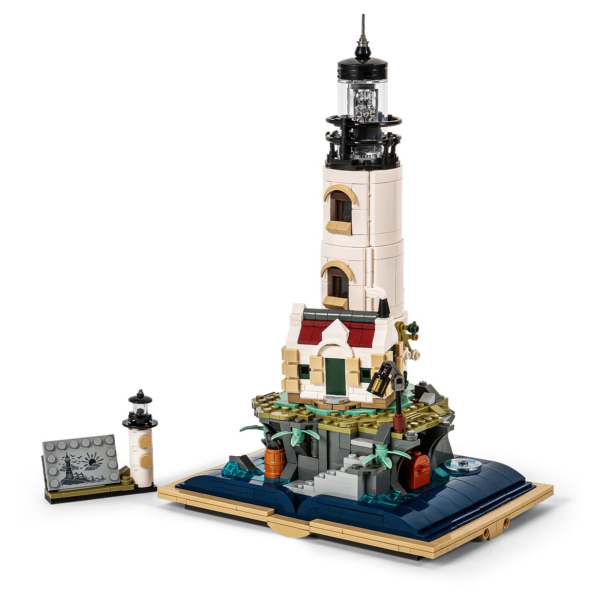 Amazon.com: GOTIMON Island Lighthouse Tower Magic Book Building