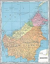 Borneo - 1901 - Map Poster