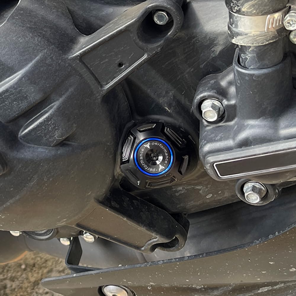 Per MT09 MT-09 SP MT 09 2021-2025 TRACER 9 GT Plus Accessori in alluminio Moto Prima e Dopo Liquido Freno Riserva Calza Olio Motore Coperchio di riempimento