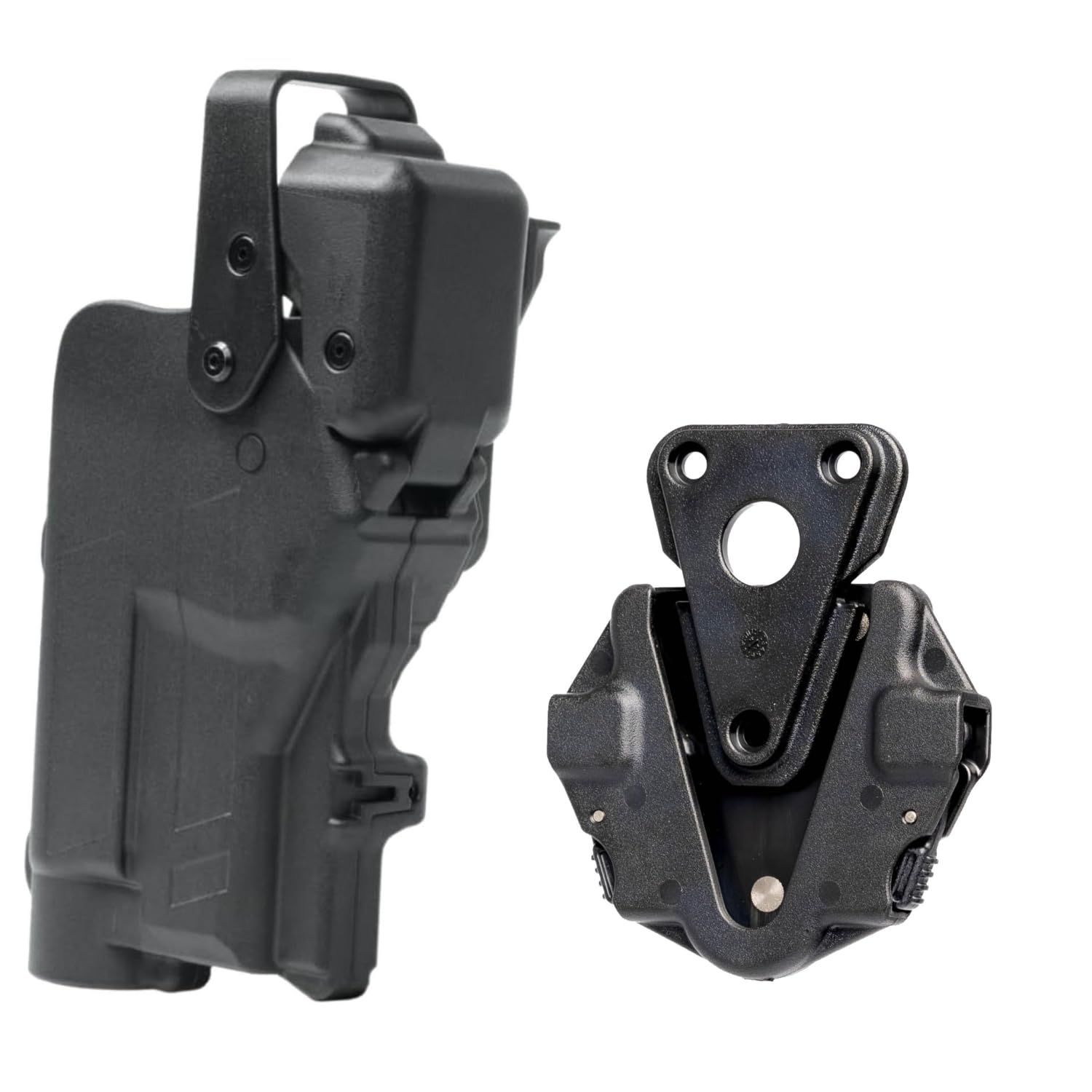 Amazon.com : Alien Gear Rapid Force Level 3 Duty Holster + Quick Disconnect  System Bundle  Right Hand  Large Light  Compatible with Glock  17/19X/23/22/44/45/47  USA Made : Sports & Outdoors
