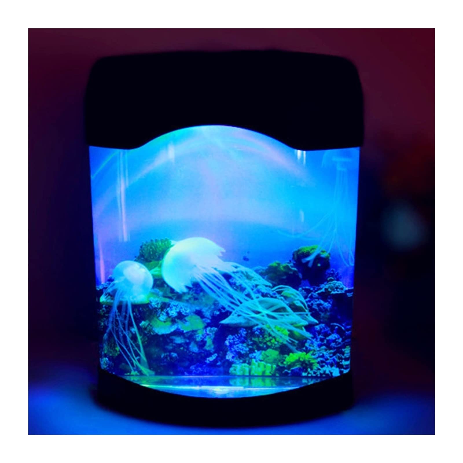 meduza lampa LED meduza lawa lampa zmieniająca kolor meduza lampa pulpit lampka nocna do domu baru sypialni tło dekoracja