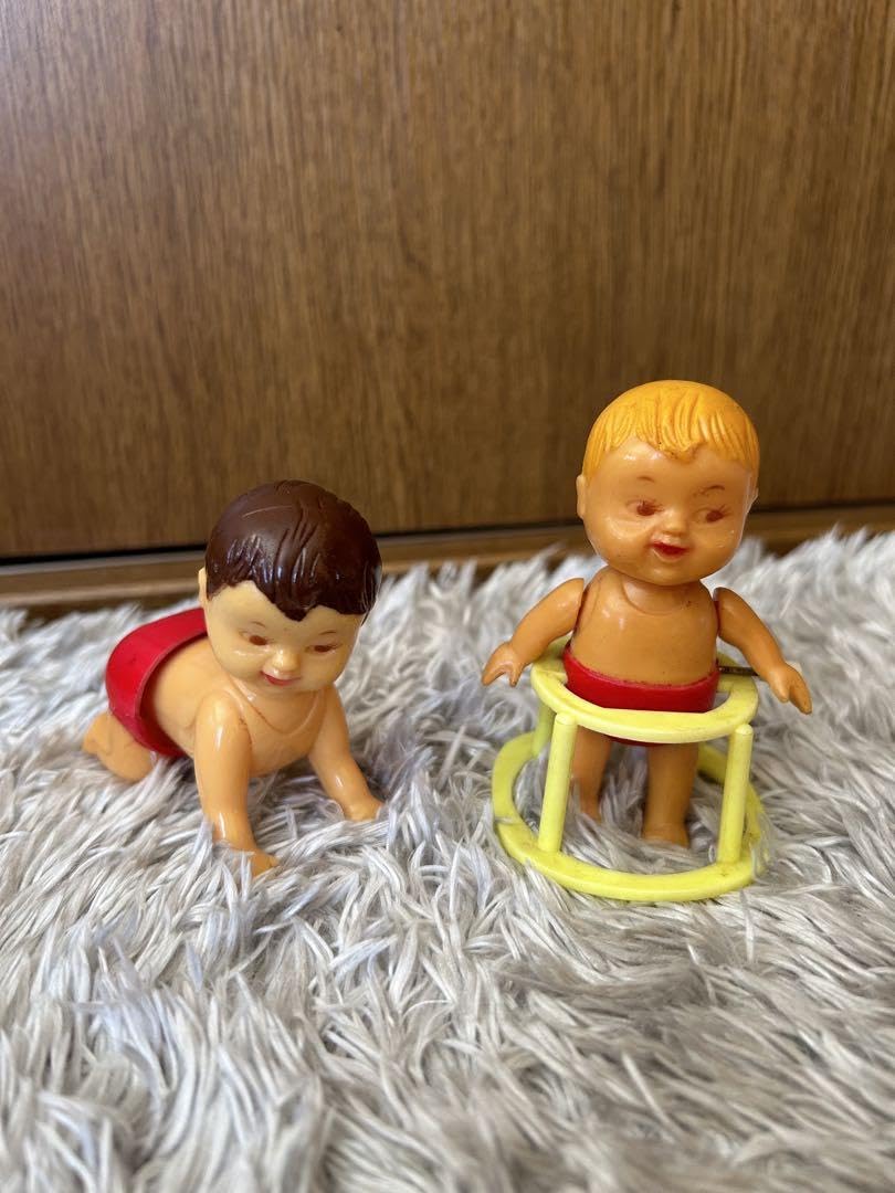 昭和　レトロなブリキのハイハイ赤ちゃんおもちゃ 昭和 レトロなブリキのハイハイ赤ちゃんおもちゃ 【公式通販】