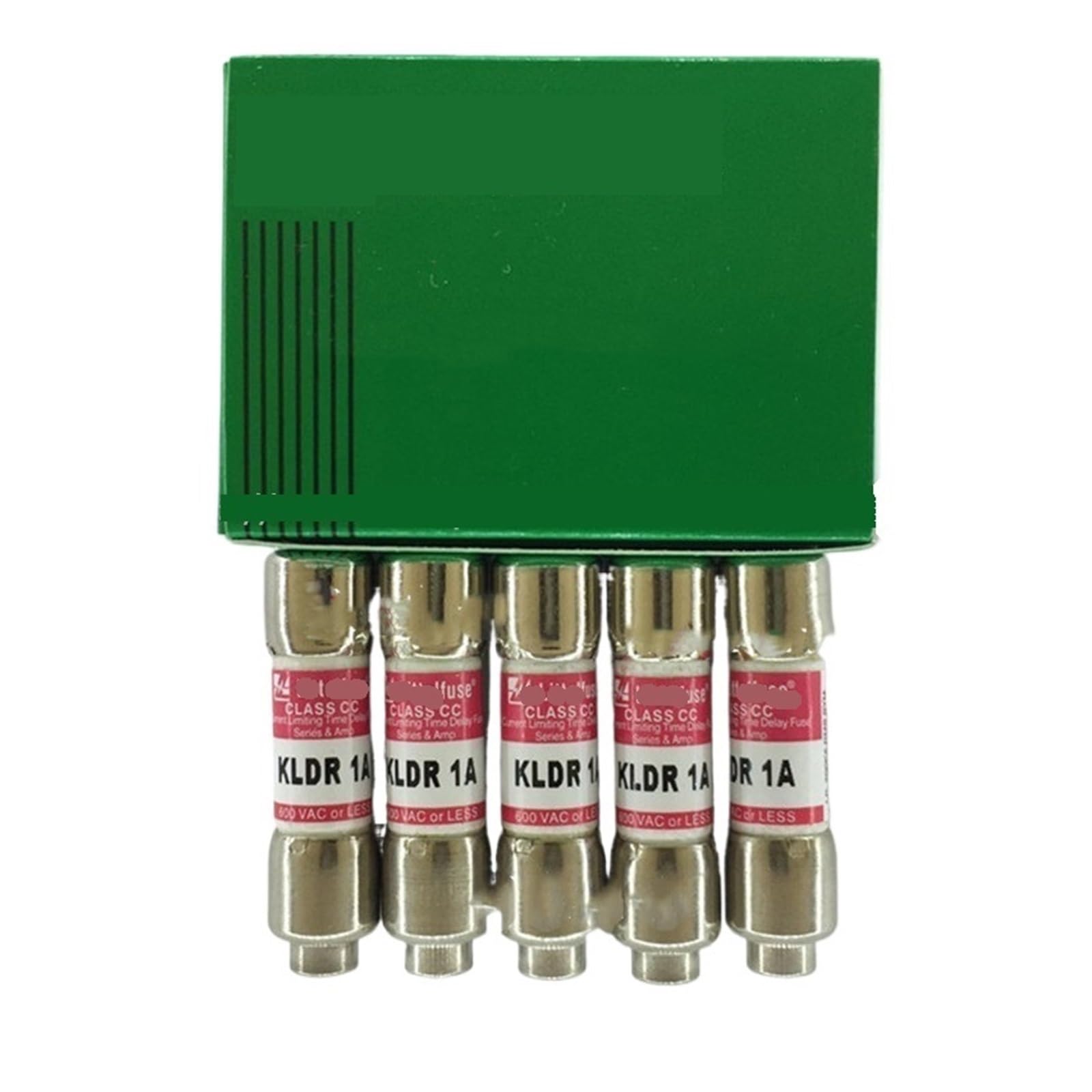 CXFCIHFT 10PCS KLDR 1A 2A 3A 4A 5A 6A 7A 9A 10A 12A 600V 10 * 38 Time Delay Fuse(KLDR 10A 600VAC)
