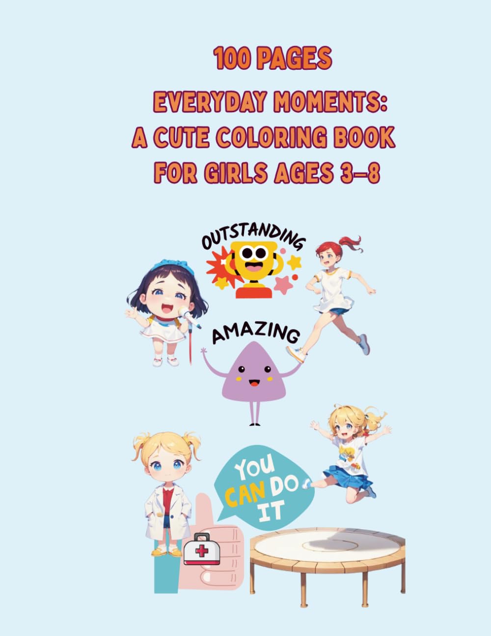 Colouring Book for Girls Ages 3 -8 (No Twanking™ Wordsearch & Wisdom)