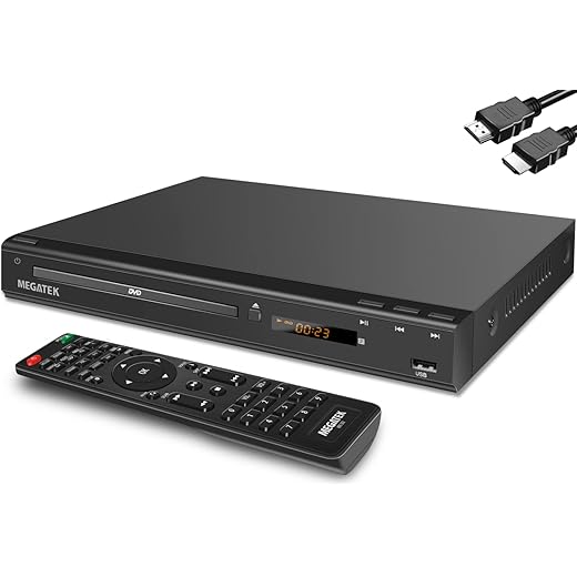 MEGATEK Region-Free HDMI DVD Player