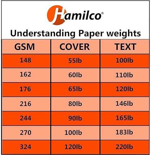 Miniatura 6 de Hamilco Papel de cartulina de color para álbumes de recortes, papel de cartulina de 5 x 7 pulgadas, cubierta de 65 libras, paquete de 100 unidades