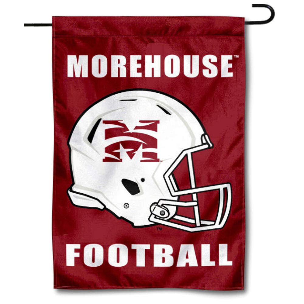 Morehouse Maroon Tigers NCAA Garden Flag - Double Sided 13x18 Inch College Team Flag - View #3