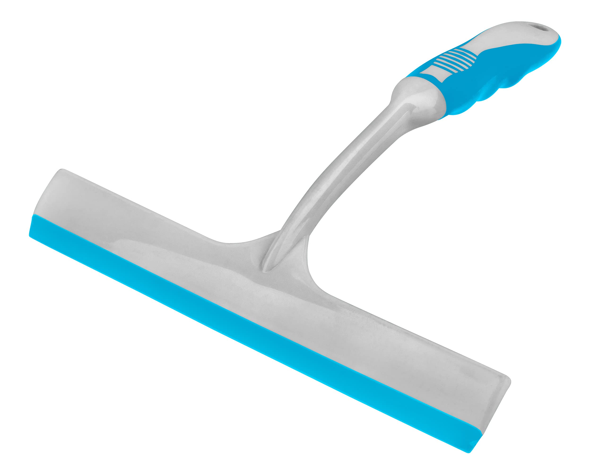 Zale Yardley Blue Window Cleaning Squeegee With Premium Rubber Blade – Flexible, Lightweight & Ergonomic For Streak-Free Shine